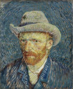 Vincent Van Gogh Autoritratto cappello